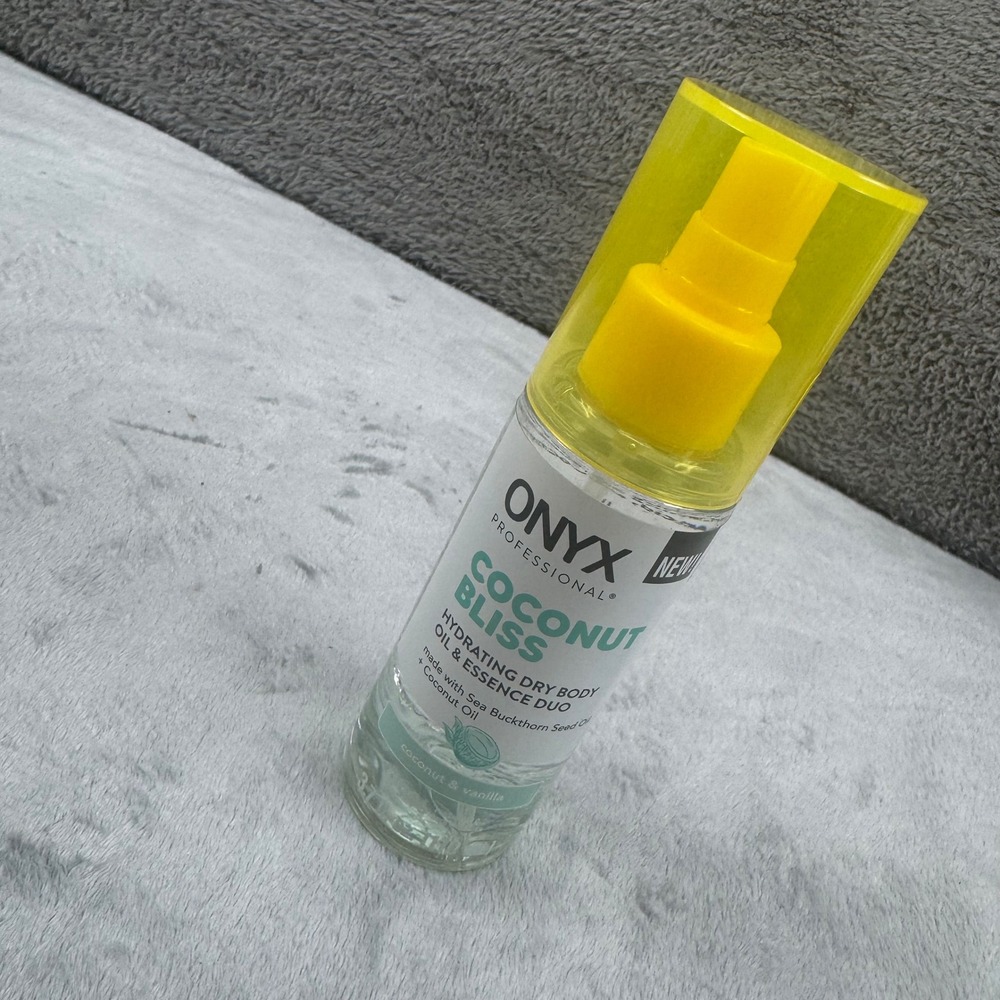 Onyx Professional Coconut Bliss Body Oil Essence Duo Unisex 3.7oz New Hydrating